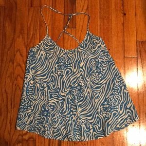 LIKE NEW Lilly Pulitzer silk tank